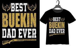 Deer hunting t-shirt design vector