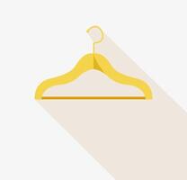 elegant clothes hanger, fashion and beauty vector