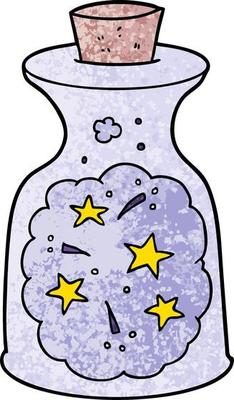 cartoon magic potion