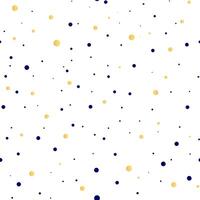 wallpaper with gold and blue dots on a light background vector