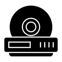 Perfect design icon of CD rom vector