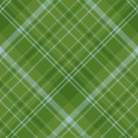 Seamless pattern in green and cold light blue colors for plaid, fabric, textile, clothes, tablecloth and other things. Vector image. 2