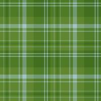 Seamless pattern in green and cold light blue colors for plaid, fabric, textile, clothes, tablecloth and other things. Vector image.
