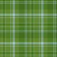 Seamless pattern in green and cold light blue colors for plaid, fabric, textile, clothes, tablecloth and other things. Vector image.