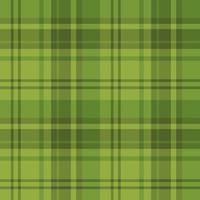 Seamless pattern in warm green colors for plaid, fabric, textile, clothes, tablecloth and other things. Vector image.