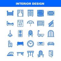 los iconos de la línea de diseño interior establecidos para infografías kit uxui móvil y diseño de impresión incluyen interruptor enchufe electrónica mesa eléctrica muebles hogar mesas eps 10 vector