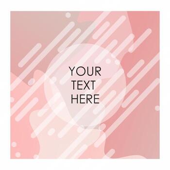 Red and White mix color background with typography vector