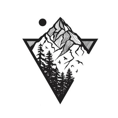 Mountain Silhouette Vector Art, Icons, and Graphics for Free Download