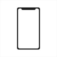 Empty smartphone icon vector design
