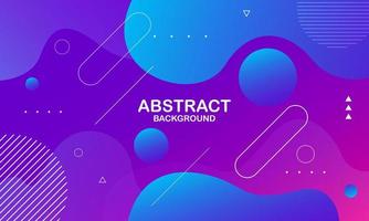 Abstract blue and purple color background vector