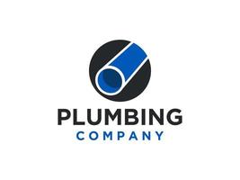 Plumbing Water Logo Template Design Vector, Emblem, Design Concept, Creative Symbol, Icon vector