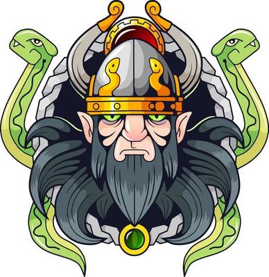 Scandinavian god Loki