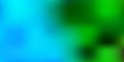 Light blue, green vector blurred pattern.