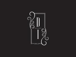 Luxury DI Logo Icon, Creative Di Letter Logo Design For Business vector