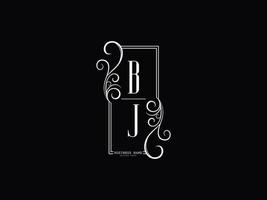 Initials BJ Logo Image, Luxury Bj jb Letter Logo Design vector