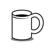 diseño de vector de icono de taza de café