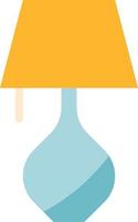 table lamp lamp lighting bulb furniture - flat icon vector