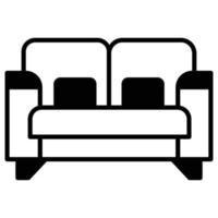 Couch Which Can Easily Edit or Modify vector