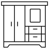 Wardrobe Which Can Easily Edit or Modify vector