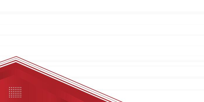 abstract red background with geometric shape. copyspace area vector