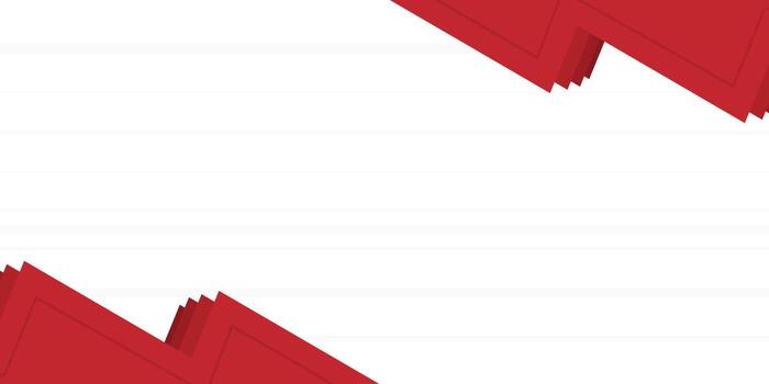 abstract red background with geometric shape. copyspace area vector