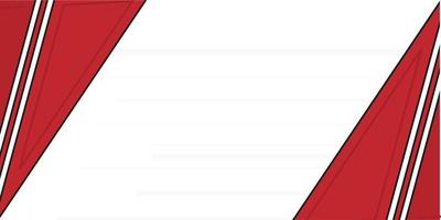 abstract red background with geometric shape. copyspace area vector