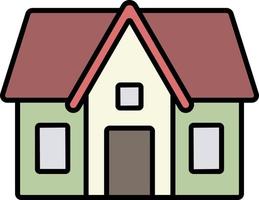 house color icon vector