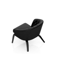 chaise isométrique rendu isolé 3d png