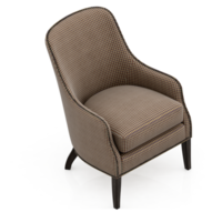 sillón isométrico aislado 3d render png