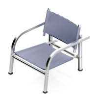 Isometric Chair 3D isolated rendering png