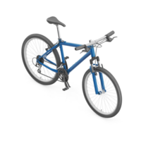render 3d de bicicleta isométrica