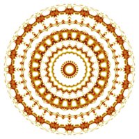 Flower mandala pattern ornament png