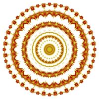 Flower mandala pattern ornament png