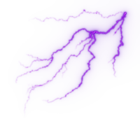 bliksem, elektrisch blikseminslag staking gedurende nacht storm, invloed, scheur, magisch energie flash png