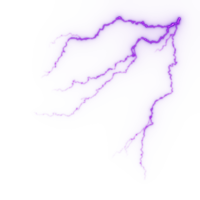 relámpago, golpe de rayo eléctrico durante la tormenta nocturna, impacto, grieta, destello de energía mágica png