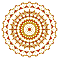 Flower mandala pattern ornament png