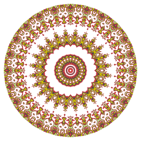 fiore mandala modello ornamento png