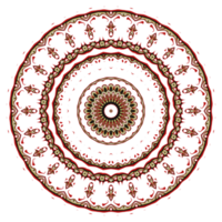 Flower mandala pattern ornament png