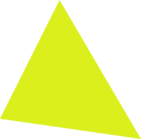 triangle design illustration isolated on transparent background png