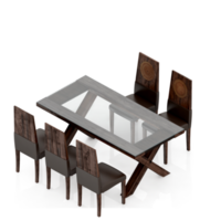 Isometric Table 3D render png