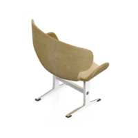 Isometric Chair 3D isolated rendering png