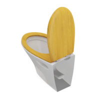 isometrische badkamer items 3d geïsoleerd geven png