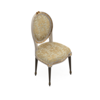 Isometric Chair 3D isolated rendering png