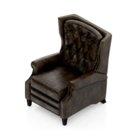 Isometric Armchair Isolated 3D render png