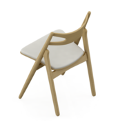 Isometric Chair 3D isolated rendering png