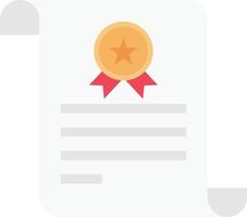 Ilustración de vector de certificado en un fondo. Símbolos de calidad premium. Iconos vectoriales para concepto y diseño gráfico.