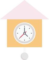 ilustración de vector de reloj en un fondo. símbolos de calidad premium. iconos vectoriales para concepto y diseño gráfico.