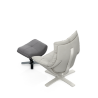 Isometric Chair 3D isolated rendering png