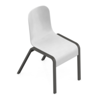 Isometric Chair 3D isolated rendering png