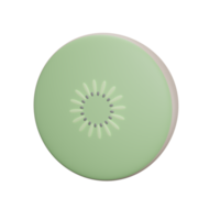 Fruit Kiwi rendering png